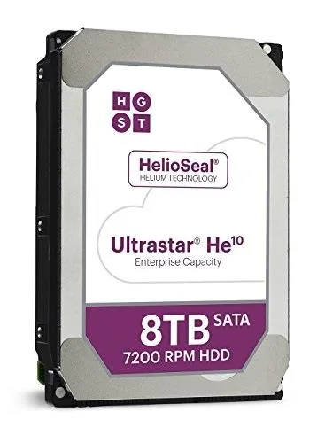 HGST HGST HUH721008ALE600 8TB 3.5" 7200RPM SATA 256MB Cache — product photo