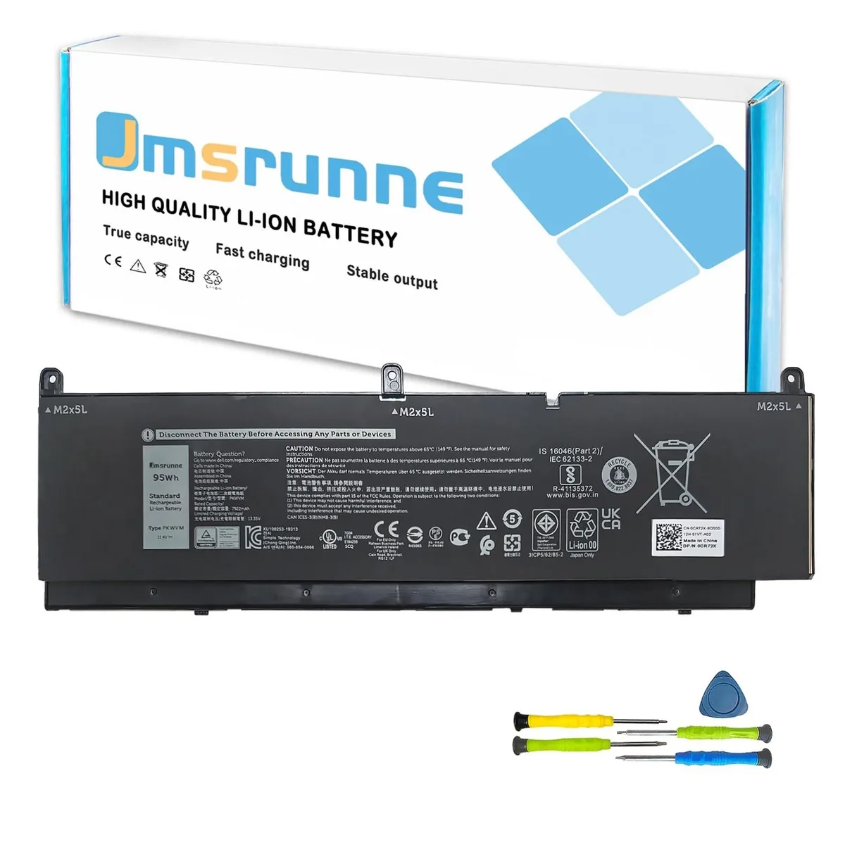 GSM Outdoors GSM Outdoors PKWVM 95Wh 11.5V Li-ion Battery 2 in 1 Accessory — product photo
