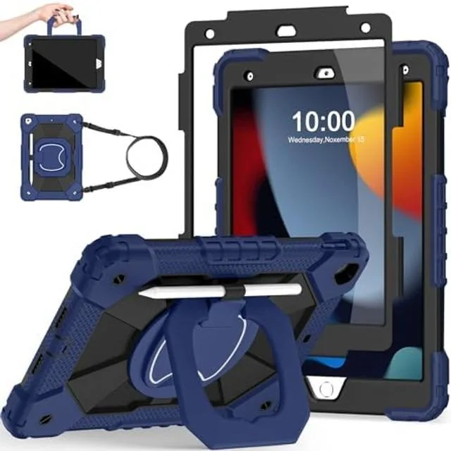 KW-Commerce KW-Commerce A2602 2 in 1 accessory for iPad 10.2 2019 2020 2021 360 stand — product photo