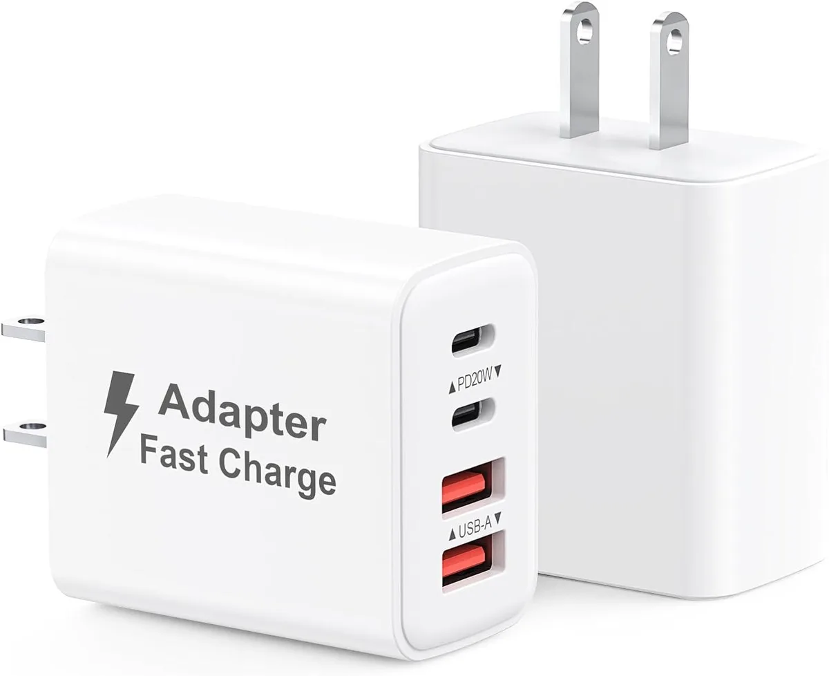 ONITOON ONITOON 40W 2Pack 4-Port USB-C Wall Charger — product photo