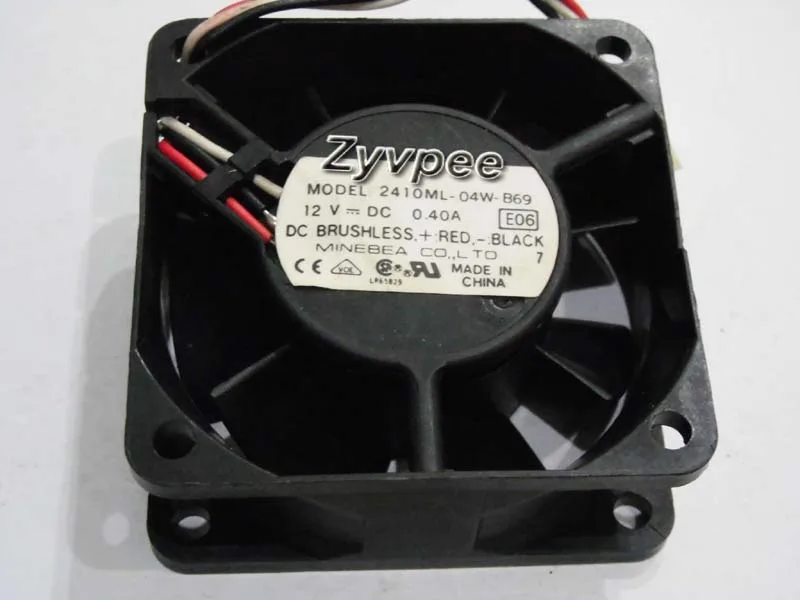 Zyvpee Zyvpee 2410ML-04W-B69 60x25mm 12V 0.4A 3-pin case fan — product photo
