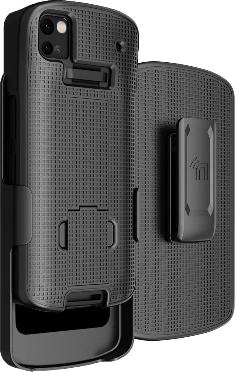 Nakedcellphone Nakedcellphone Kickstand Case + Belt Clip Holster Combo for Zebra TC53 TC58 — product photo