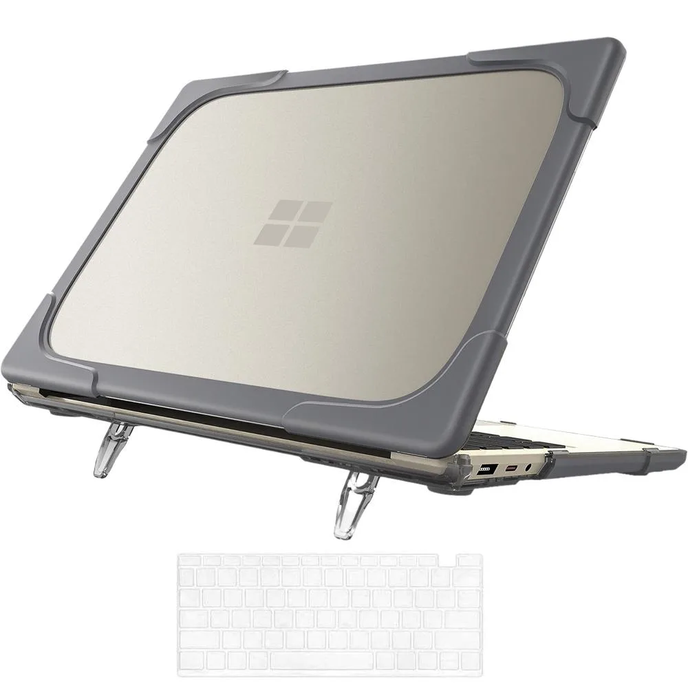 BONAEVER BONAEVER Hard Case for Surface Laptop Go 3/2/1 12.4" models 2013/1943 Gray — product photo