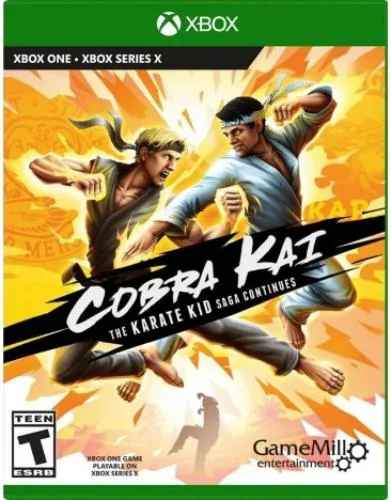 Game Mill Entertainment Game Mill Entertainment XB1 GME 00824 Cobra Kai: The Karate Kid Saga Continues xbox one video game — product photo