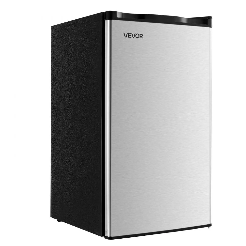 VEVOR VEVOR BC-90U-E 3.2 Cu.Ft Single Door Refrigerator Stainless — product photo