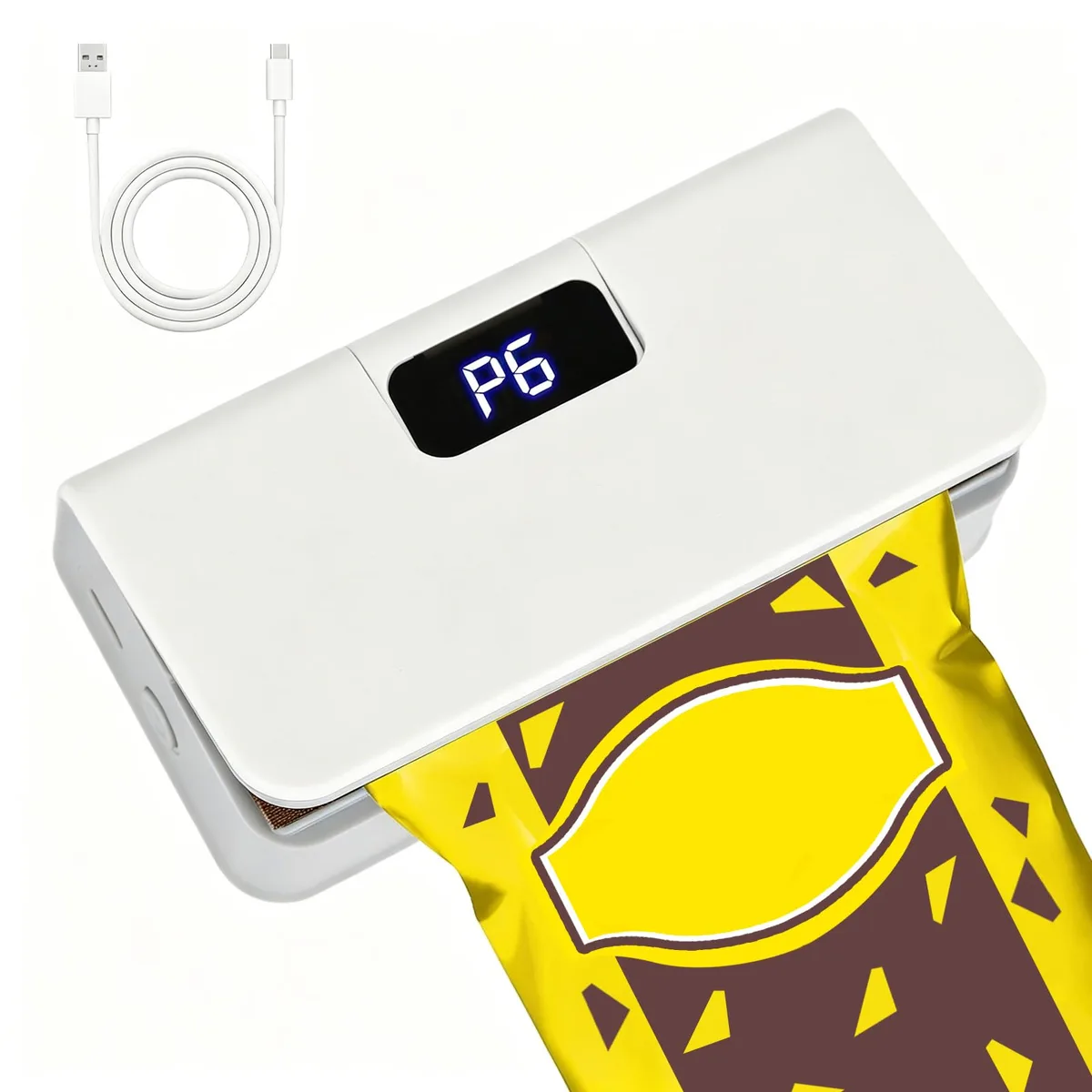 FoodSaver VortecSys Bag Sealer White 6 Gear Rechargeable 2-in-1 Heat Sealer & Cutter — product photo