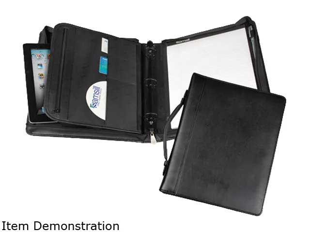 Samsill Samsill 15540 Leather Zippered Portfolio Accessory — product photo