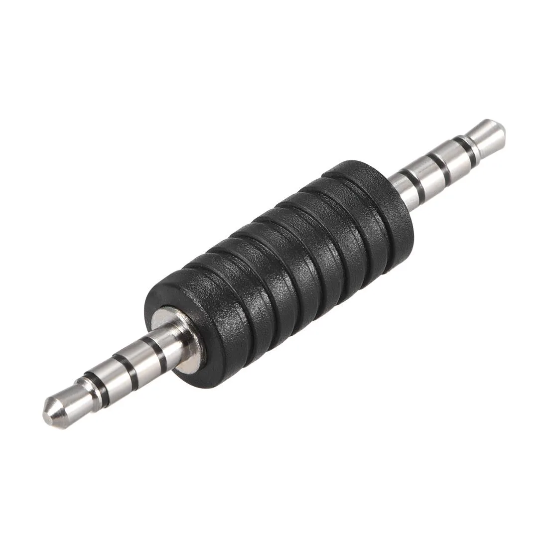 Unique-Bargains Unique-Bargains 3.5mm 4 Pole Male to Male Audio Adapter Nickel Plated — product photo