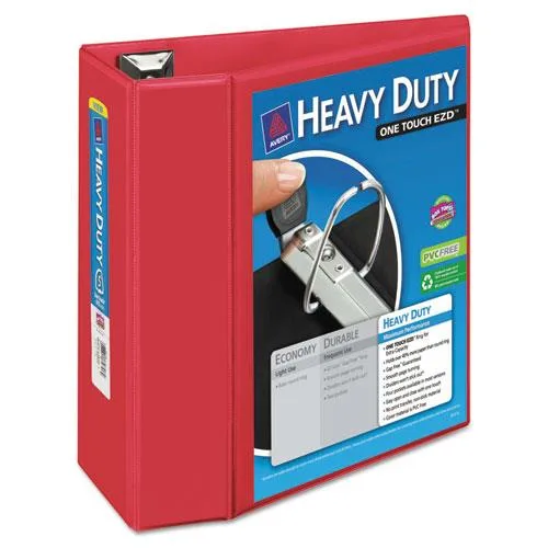 Avery Avery 79327 Heavy-Duty View Binder Red 5" 1050 sheets — product photo