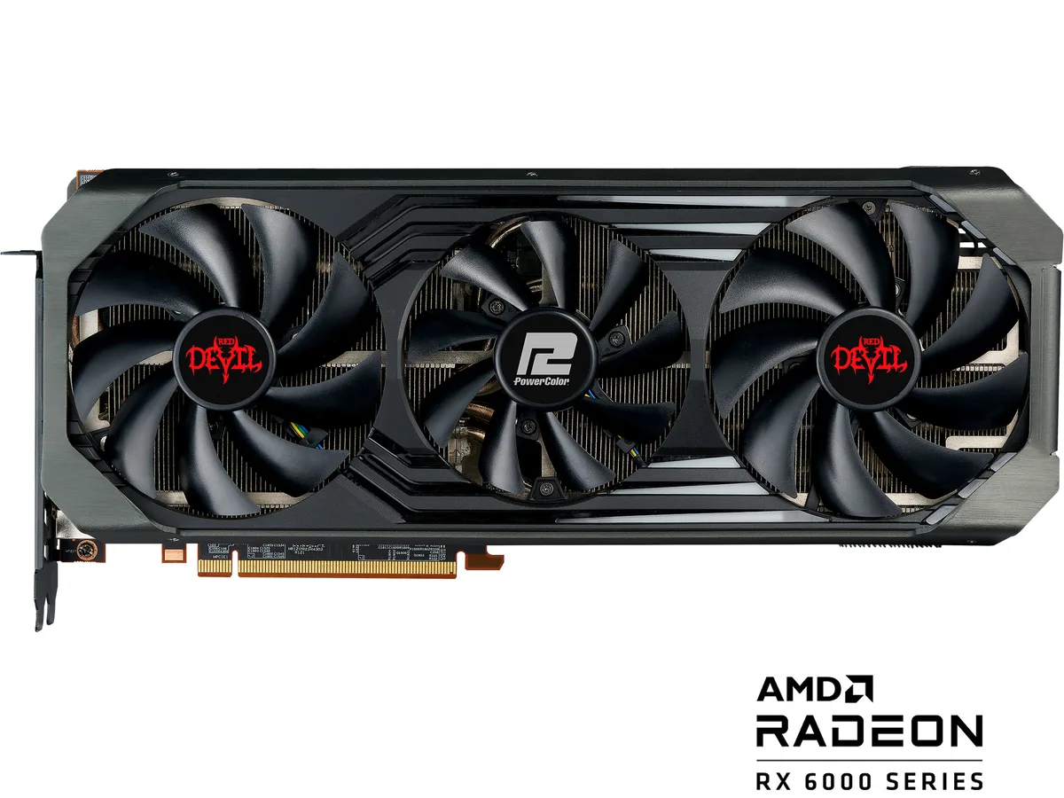 PowerColor PowerColor AXRX 6950XT 16GBD6-3DHE/OC graphics card — product photo