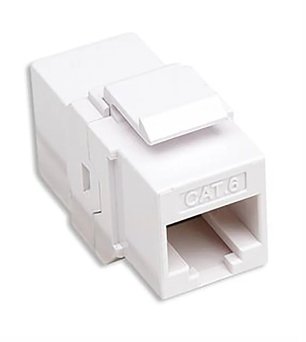 iMBAPrice iMBAPrice RJ45 Female to Female CAT.6 Keystone Coupler White 100 Pack — product photo