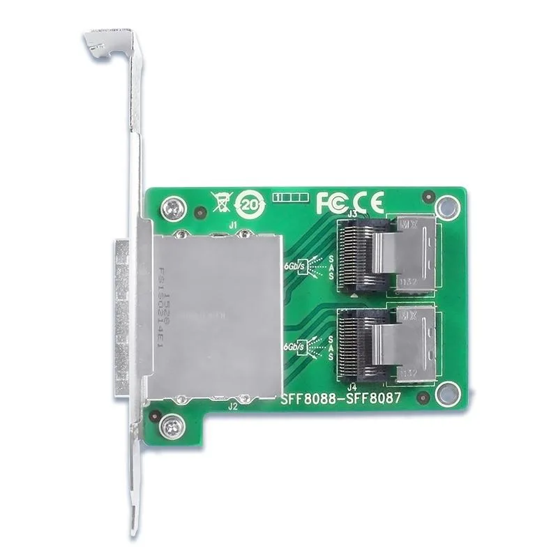 eshinreal eshinreal 2-Port SFF-8088 to SFF-8087 Expansion Card — product photo
