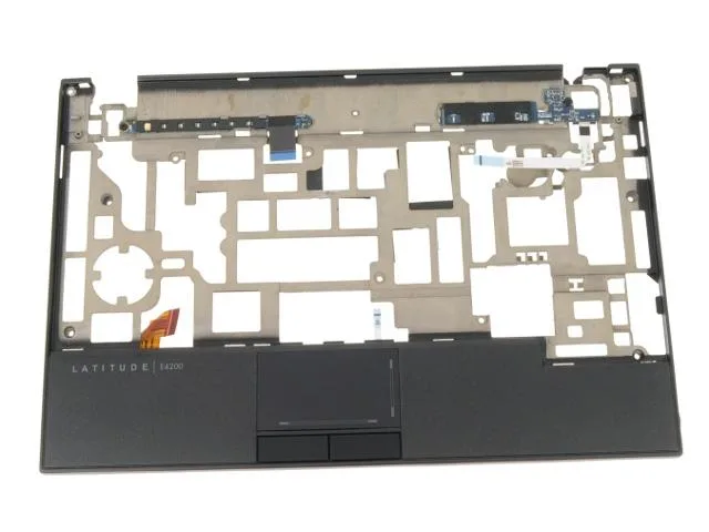 Genuine Dell Latitude E4200 palmrest with touchpad, ExpressCard cage and LED boards