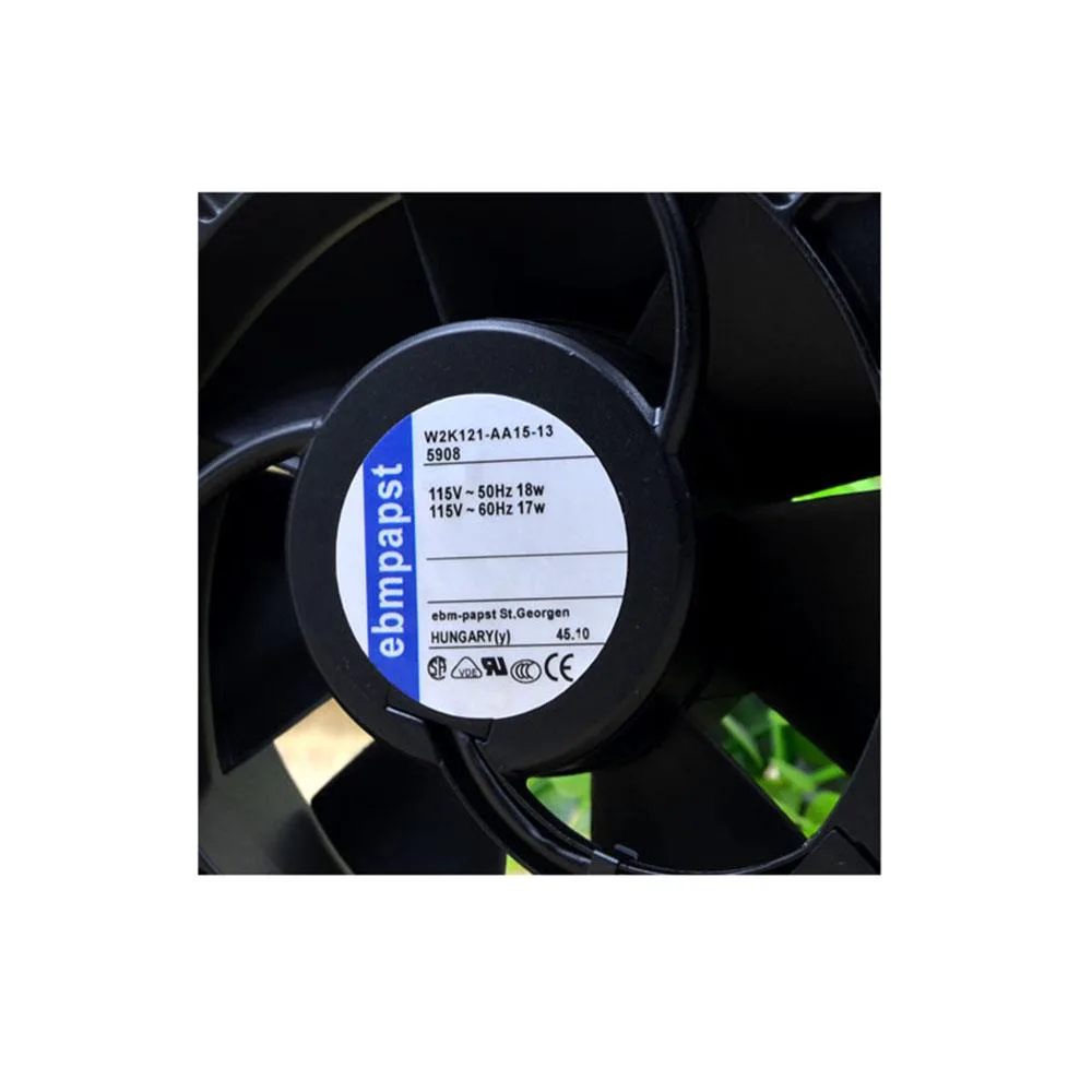 Fanhome Fanhome EBMPAPST W2K121-AA15-13 TYP 5908 115V 12.7cm case fan — product photo