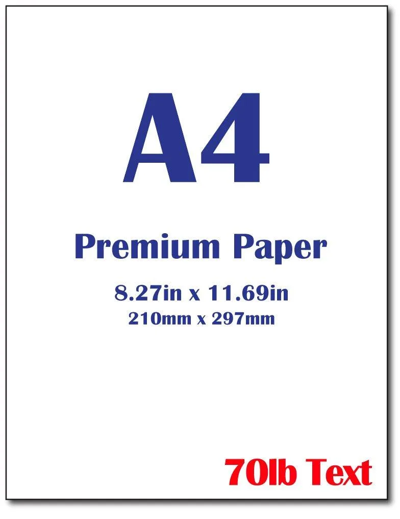  56401-40 A4 Premium Glossy White Paper 28lb 105gsm 40 Sheets — product photo