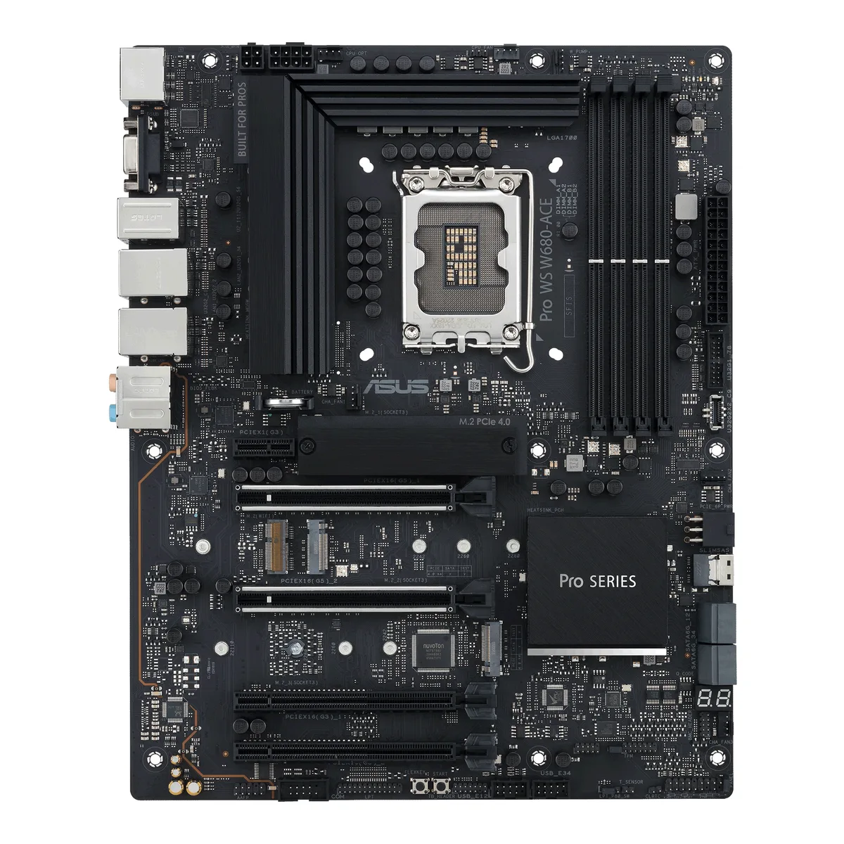 ASUS ASUS PRO WS W680-ACE Intel motherboard — fotografie produktu