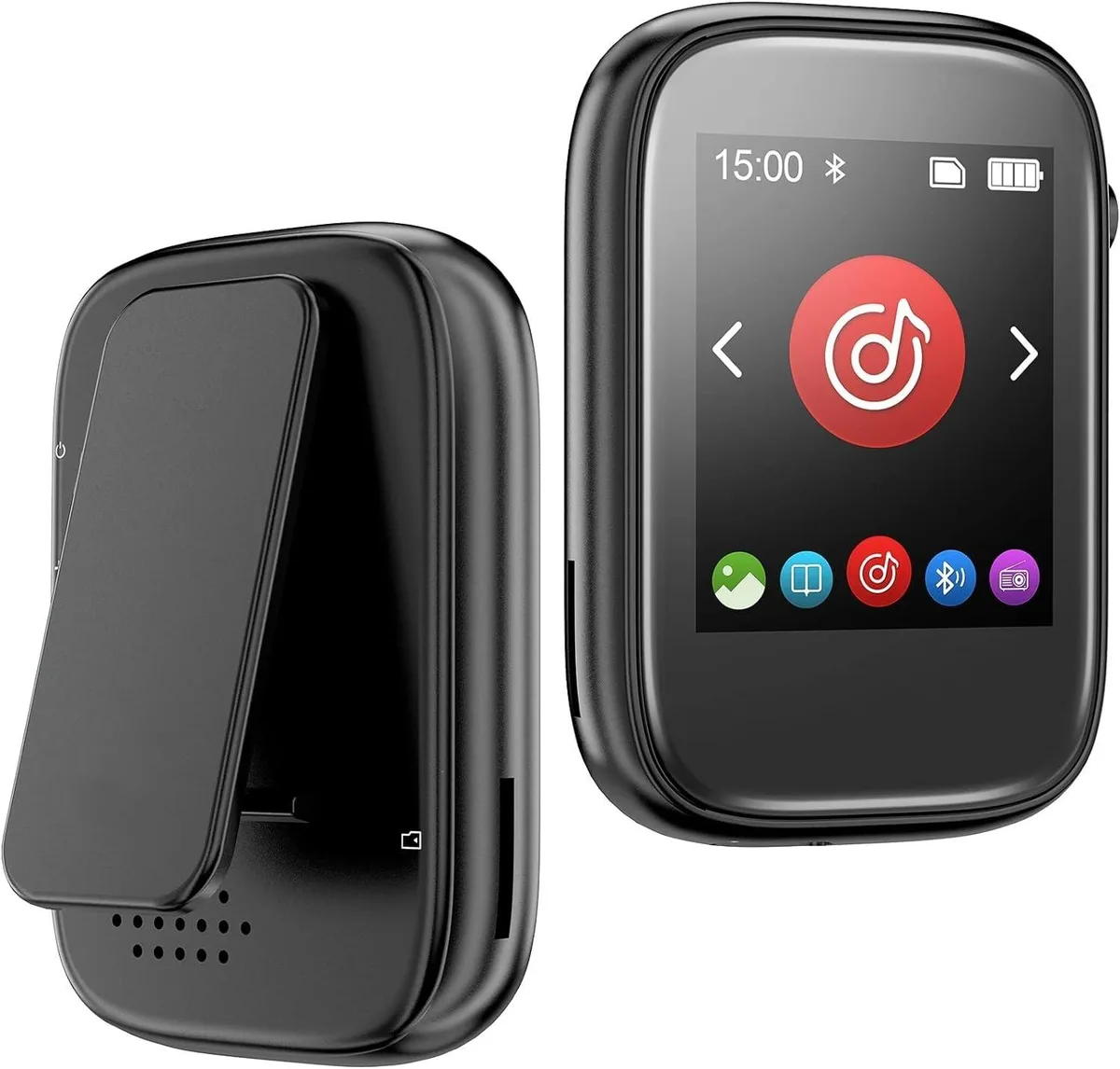  Colorcool A3 MP3 player 32 GB 1.8" touch Bluetooth 5.3 clip — product photo