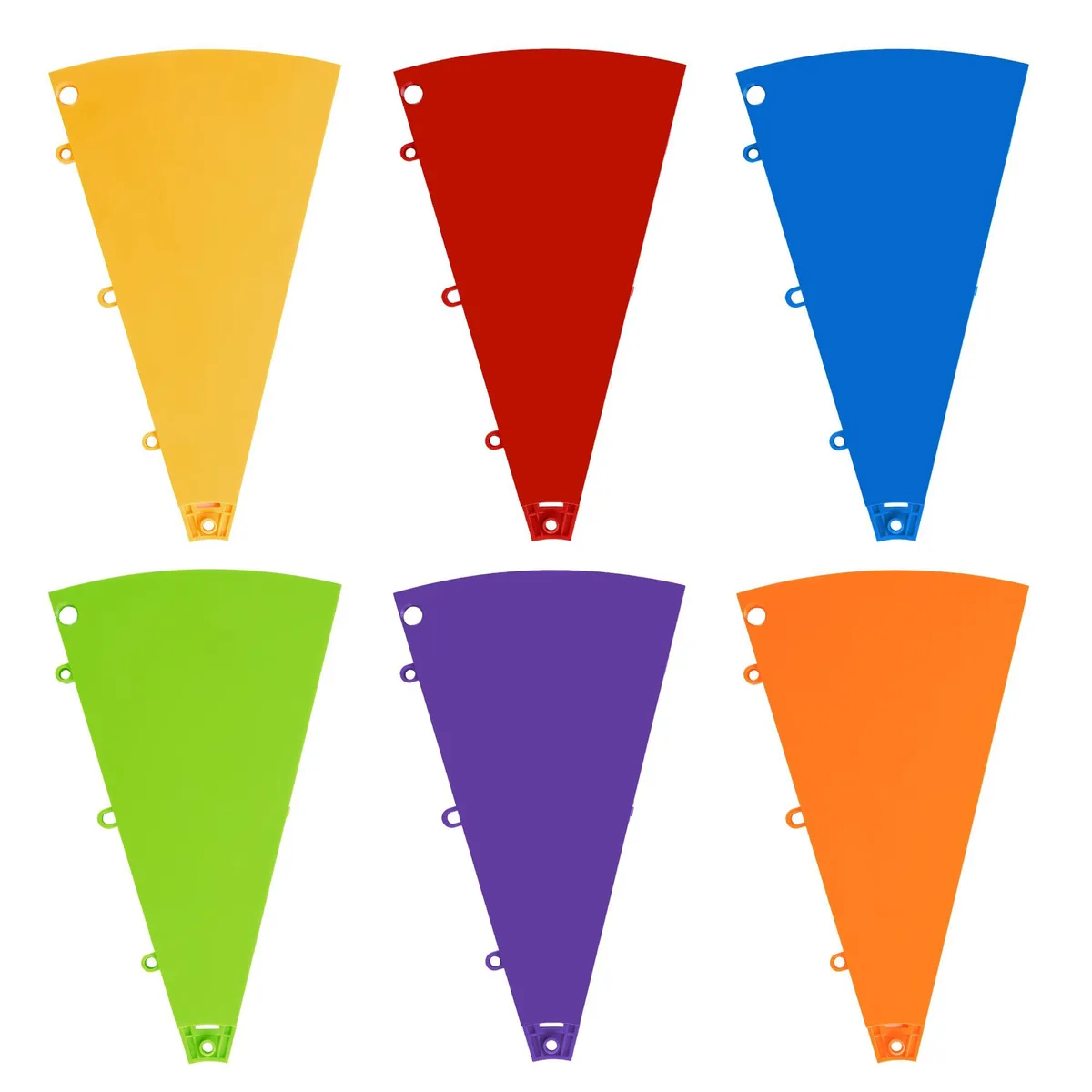 Yescom USA, Inc. Yescom USA, Inc. 35PAR009-PANEL-00 6-Pack Prize Wheel Panels 24" Dry Erase — product photo