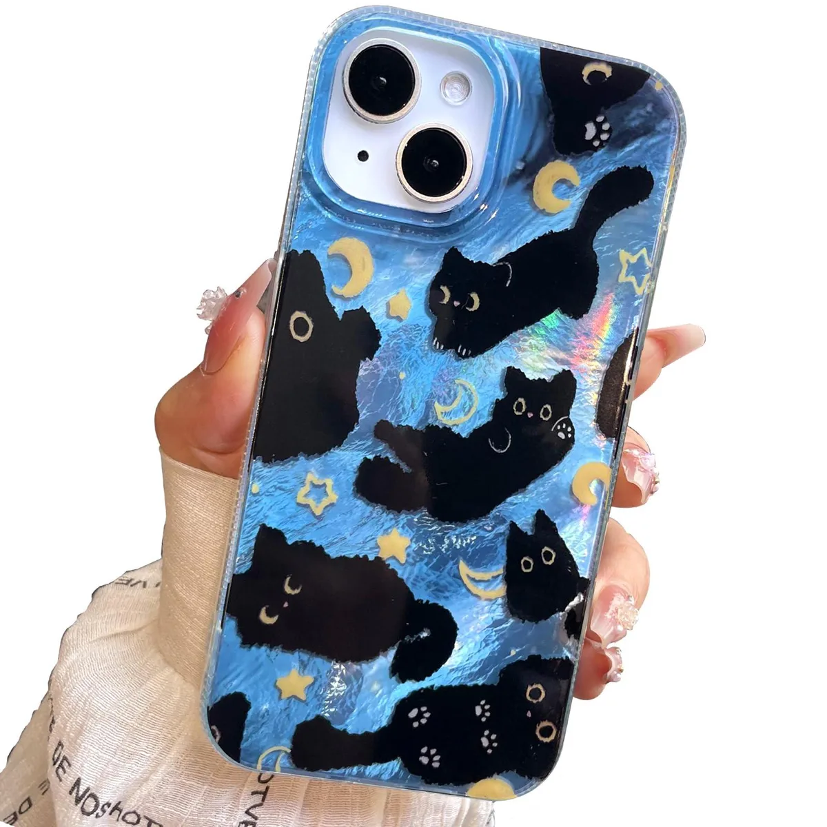 SOEWIOU SOEWIOU HM-13/14 iPhone 13/14 Case Black Cat — product photo