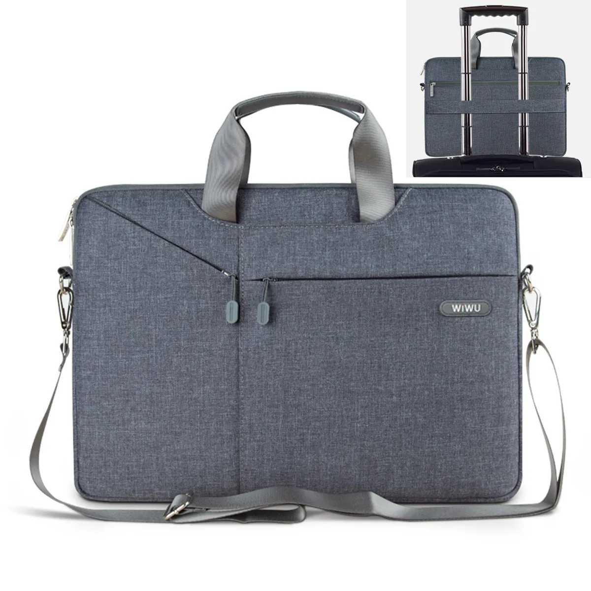 LUOM LUOM GM4229MB 13.3" laptop shoulder bag Gray — product photo