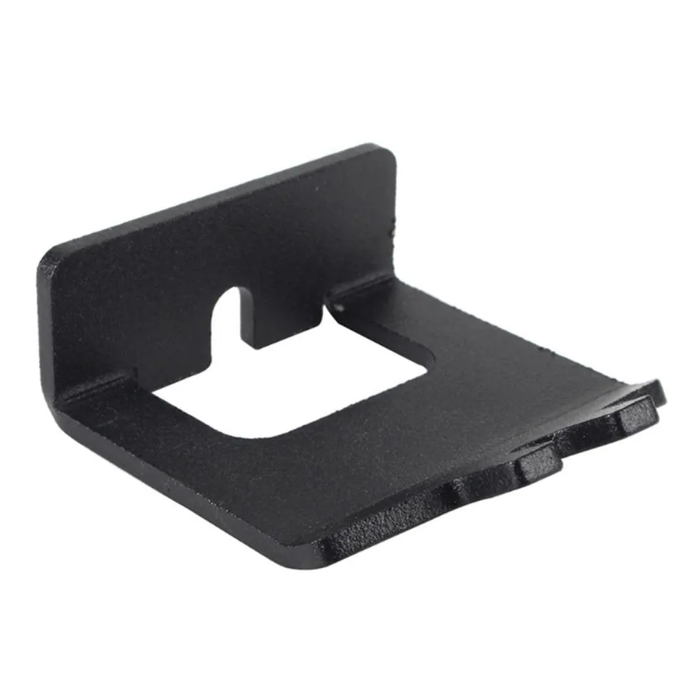 Black ABS bracket for Phrozen Sonic 3D printer, approx 5 by 2 by 5.5 cm