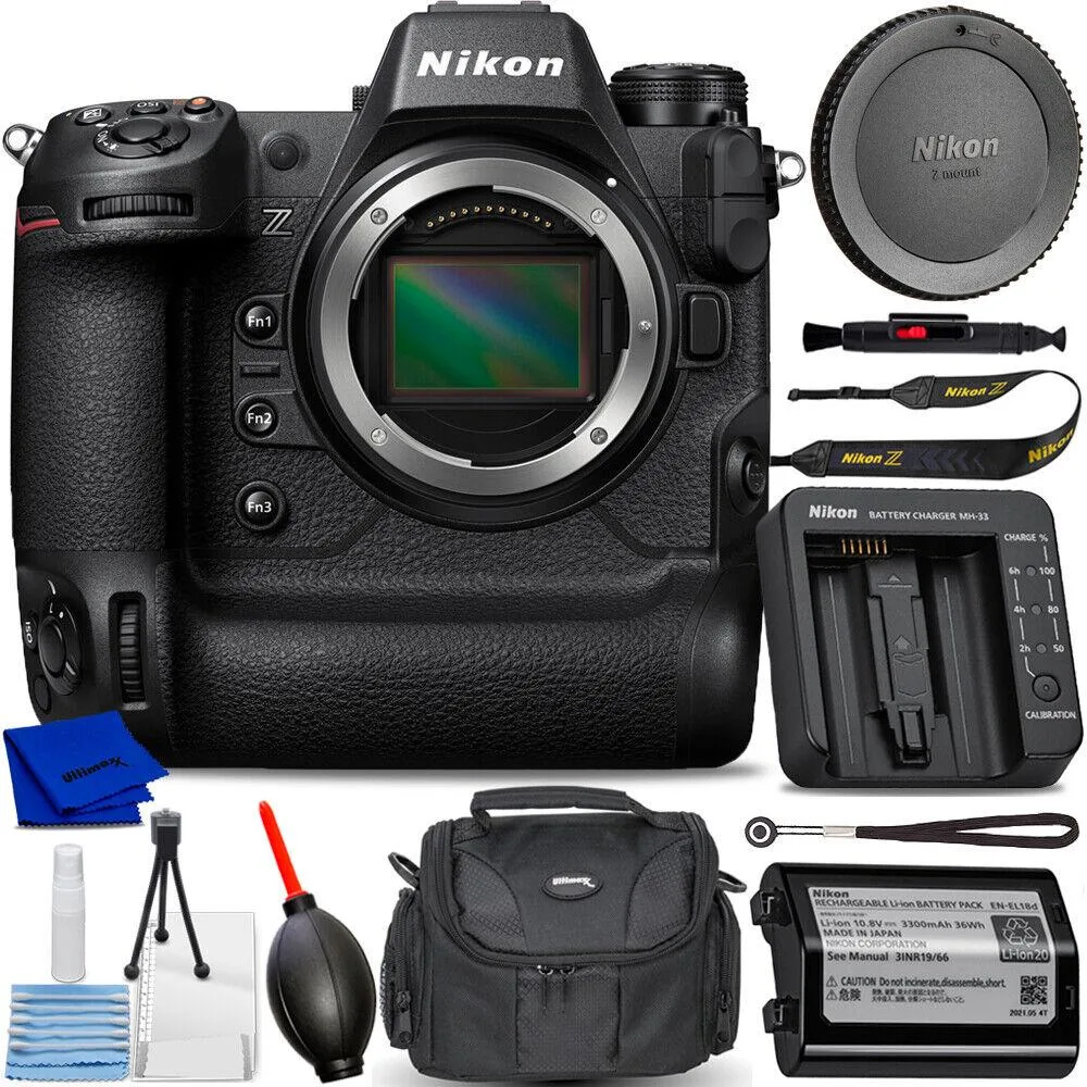 Nikon Global Nikon Z9 Body 1669 7PC Bundle Compact Mirrorless Camera — product photo