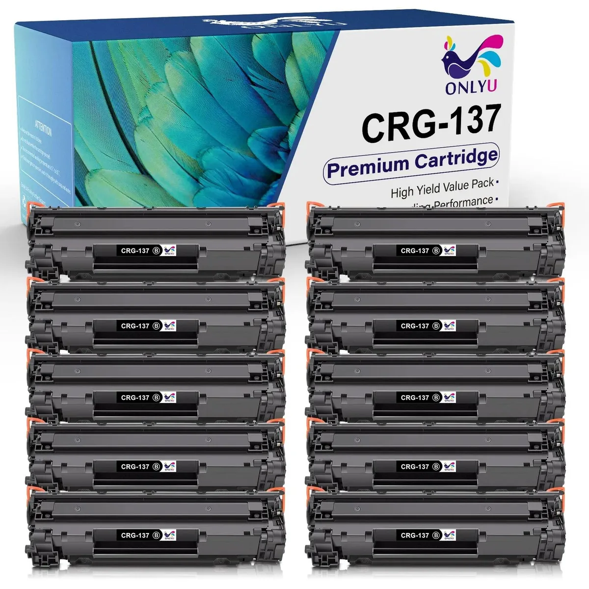 V4ink V4ink CRG137 Black Toner Cartridge 10 Pack 2400 Pages — product photo