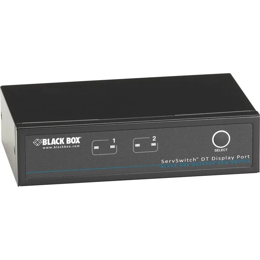 Black Box Corporation Black Box Corporation KV9702A KVM Switch DisplayPort USB Audio — product photo
