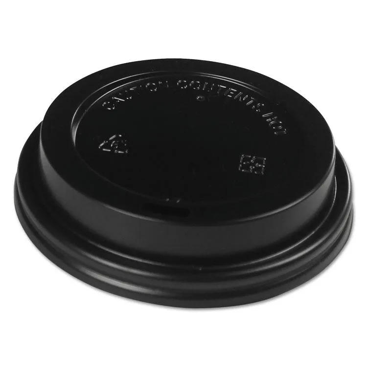 Boardwalk Boardwalk BWKHOTBL1020 Hot Cup Dome Lids 10-20 oz 1000/Carton — product photo