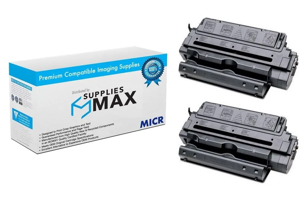 SuppliesMax SuppliesMax Troy 02-81183-001 2-pack MICR toner cartridge — product photo