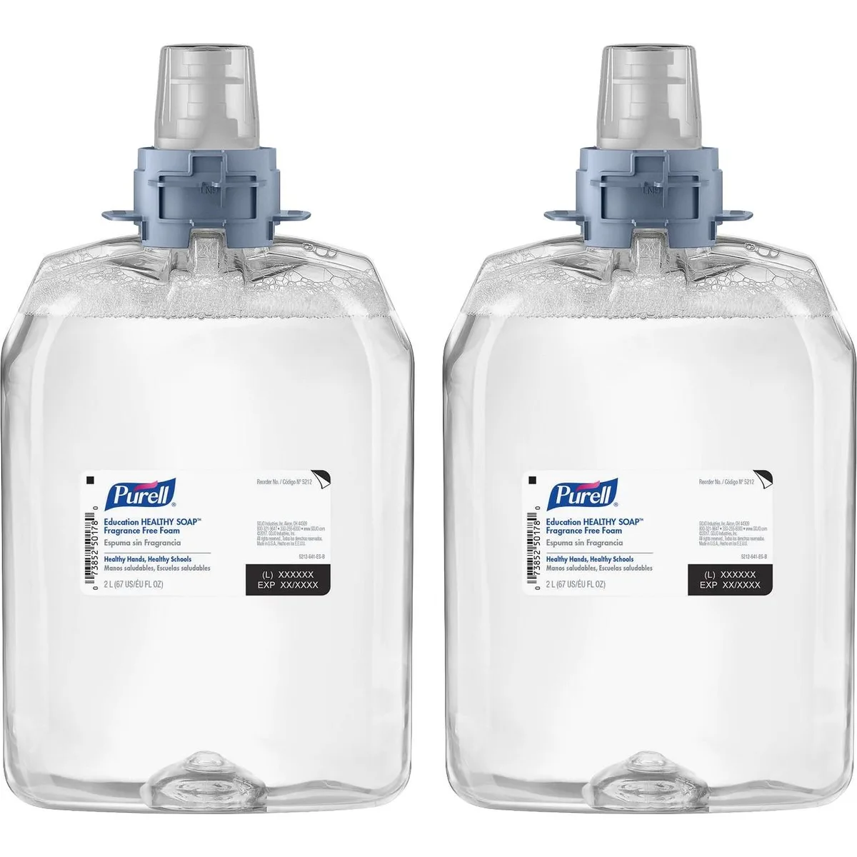GOJO GOJO 521202 FMX-20 Fragrance Free Foam Soap skin care — product photo