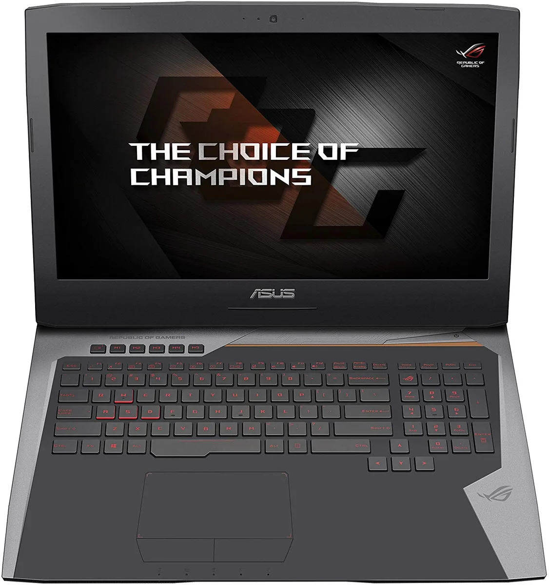 ASUS ASUS ROG G752VL 17.3" i7-6700HQ 24GB 512GB GTX 965M gaming laptop — product photo