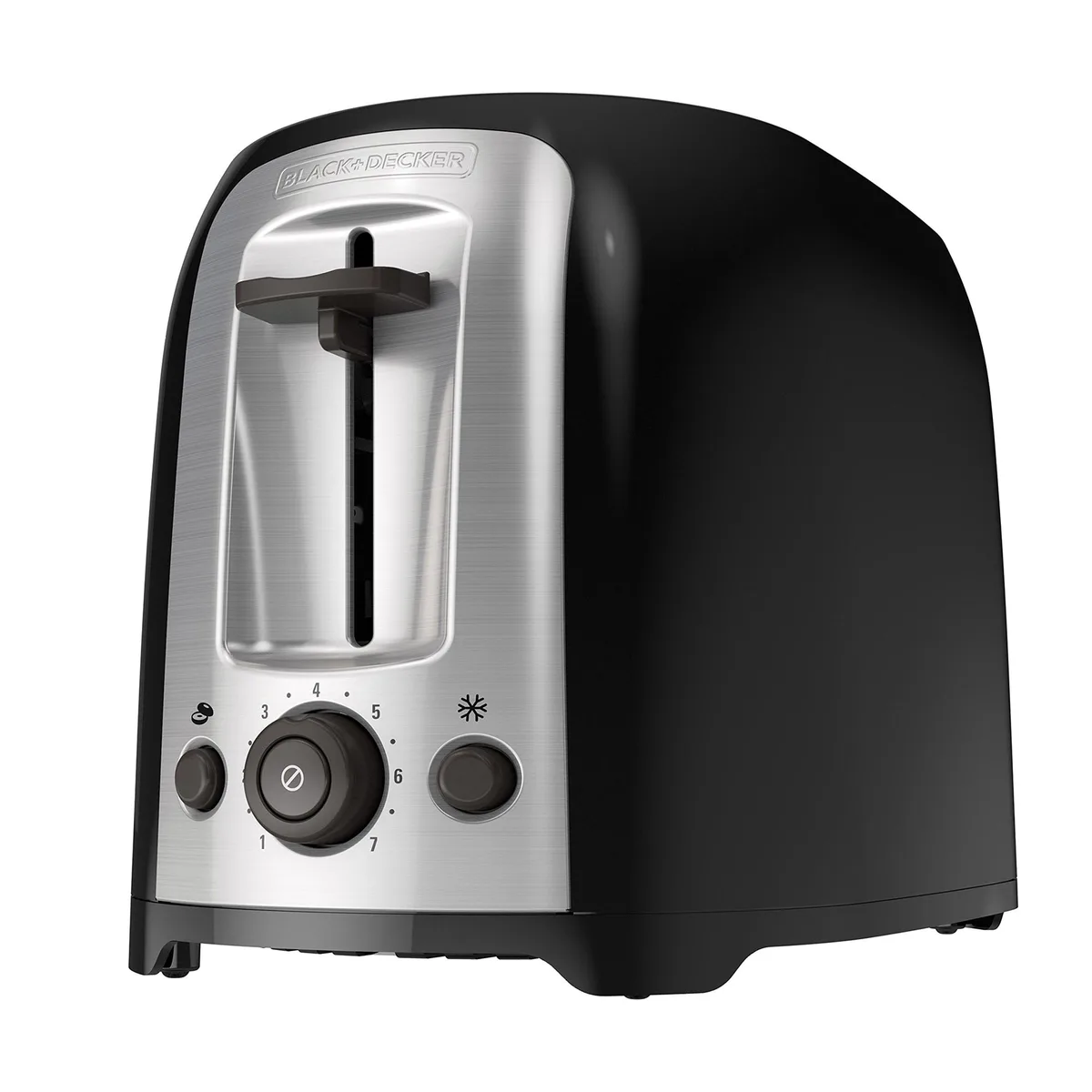 Black & Decker TR1278BD 2-Slice Toaster, Extra Wide Slots, 850 W, Purple — product photo