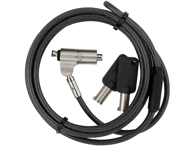 Targus Targus ASP65GLX security lock 200 cm cable 360° rotating head — product photo