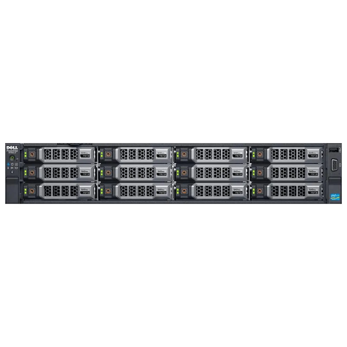 DELL DELL PowerEdge R730xd 2U 12 Bay 2x Xeon 14C 2.0GHz 768GB DDR4 12x 4TB H730 — product photo