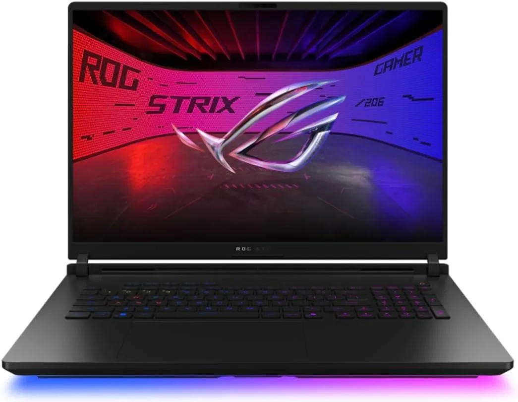 ASUS ASUS ROG Strix Scar 18 gaming laptop 18" 2.5K 240Hz Intel Ultra 9 275HX RTX 5070 Ti 12GB 32GB — product photo