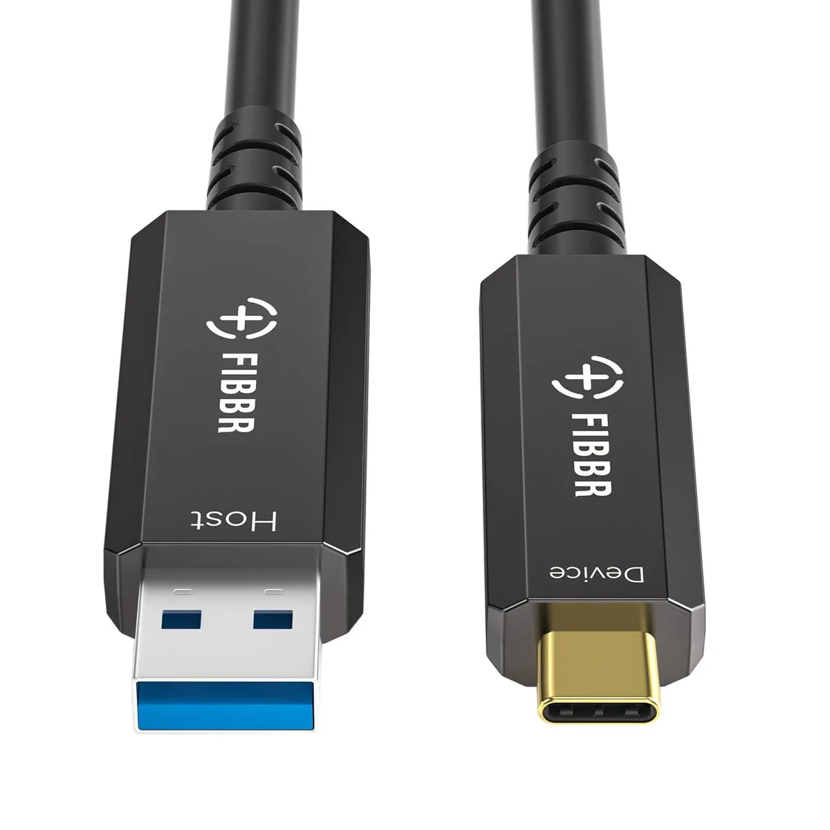 Vszerda Vszerda USB 3.2 A to C Fiber Optic Cable 33ft 10Gbps — product photo