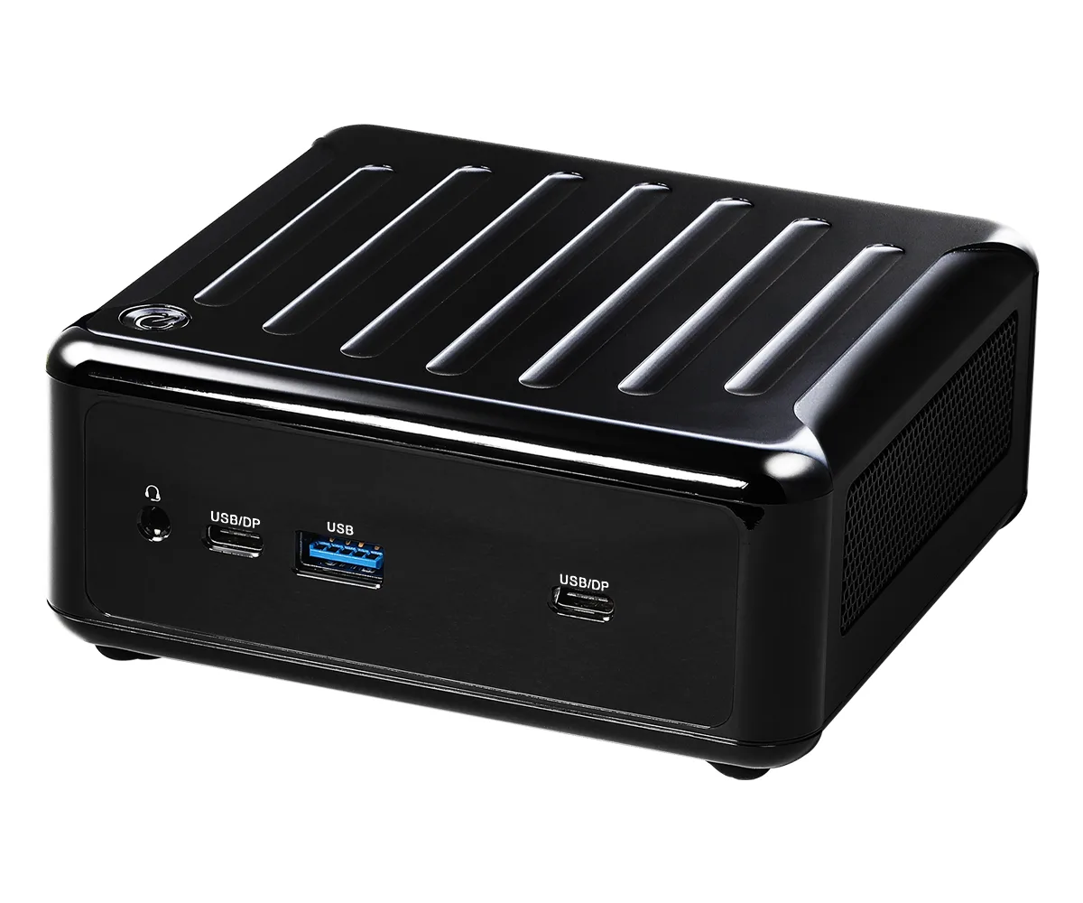 ASRock Industrial ASRock Industrial NUC BOX-1340P/D4 barebone mini PC i5-1340P 2×2.5G LAN DDR4 64GB max — product photo