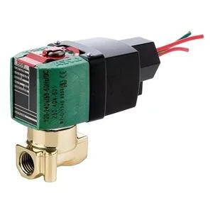 Red Hat Red Hat 8262R202 Brass Solenoid Valve 1/4 in 100-240V AC/DC NC — product photo