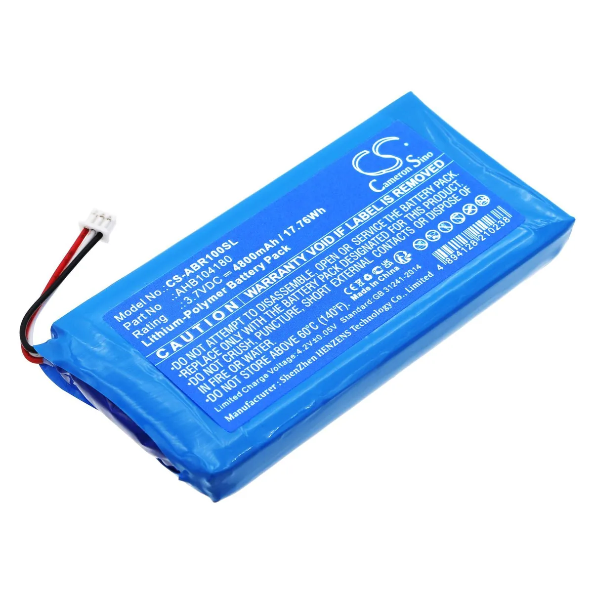  Cameron Sino AHB104180 4800mAh 3.7V battery — product photo