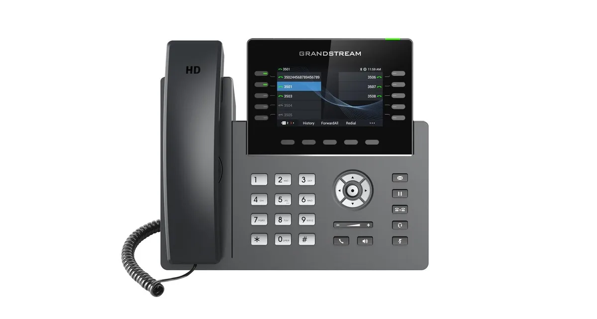 Grandstream Grandstream GRP2615 10-line VoIP phone 16 SIP 40 VPKs 4.3 — product photo