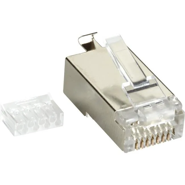 Black Box Corporation Black Box Corporation Cat6 Shielded RJ-45 Modular Plug 100-Pack — product photo