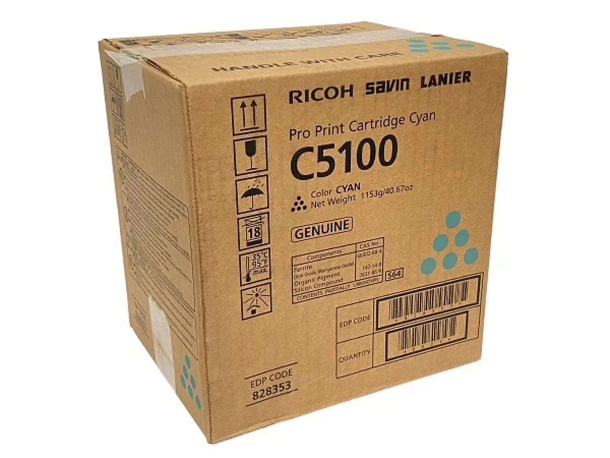 Ricoh Ricoh 828353 Cyan Toner Cartridge 30000 Pages — product photo