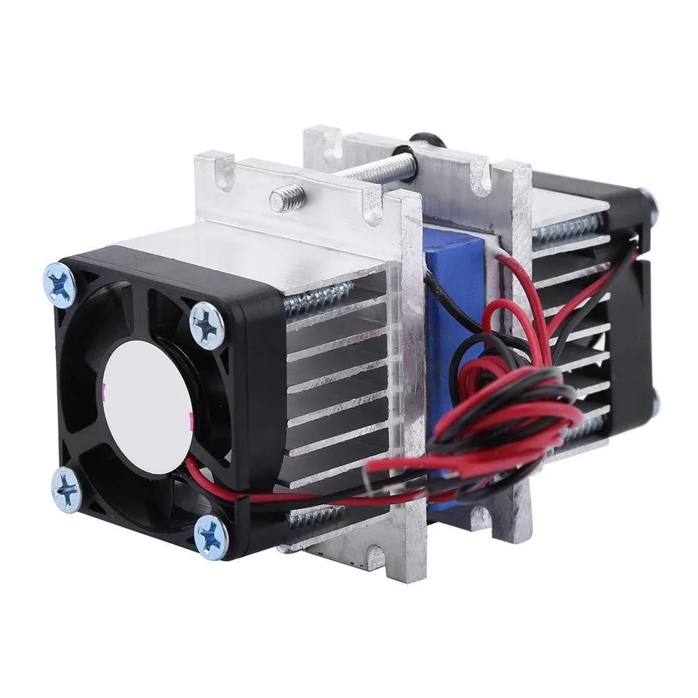 GSM Outdoors GSM Outdoors 144W Dual-Chip Peltier Cooler TEC1-12706 DC 12V Single Cooler 2 in 1 accessory — product photo