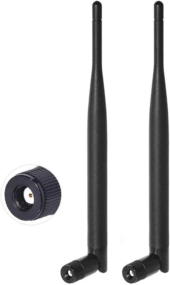 BFKK BFKK Dual Band 2.4/5.8 GHz 6dBi RP-SMA Male Antenna 2-Pack — product photo
