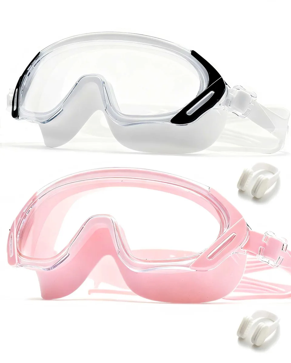  seasprint Swim Goggles 180 arc Pink 2PCS — product photo