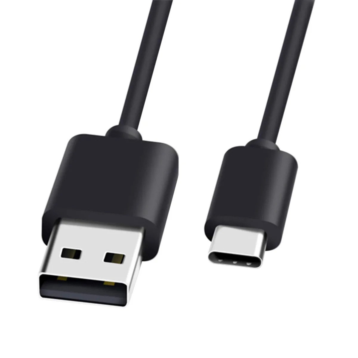 GE CDQ-001 USB Type C charging cable 25 ft black — product photo