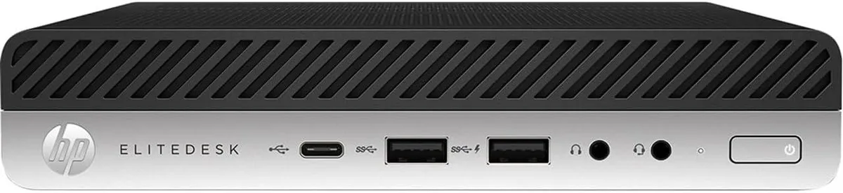 HP HP EliteDesk 800 G5 Micro i5-9500 3.0GHz 8GB 256GB Windows 11 Pro desktop PC — product photo