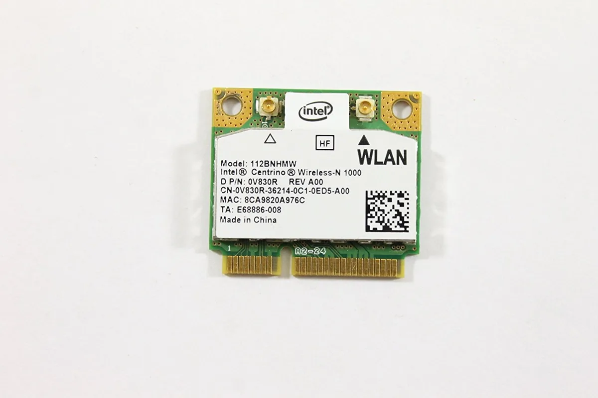 DELL DELL 112BNHMW Intel Centrino 1000 Wi-Fi adapter 802.11 b/g/n 270mbps — product photo