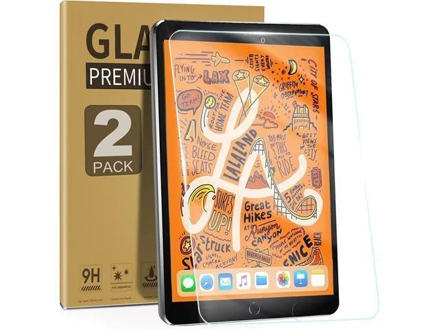 Manw Manw 2 Pack Tempered Glass Screen Protector iPad Mini 7.9 inch 2019 5th 4th Gen — product photo